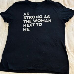 Gildan Black Graphic Women's Tee